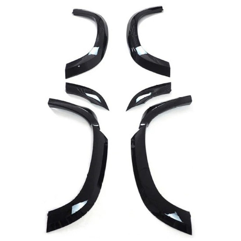 Car Craft Compatible With Range Land Rover Defender 110 L663 Lr129997 2020+ Wide Style Body Kit Upgrade Wheel Arches Extension Trims 4 Door 110 Glossy Black - CAR CRAFT INDIA