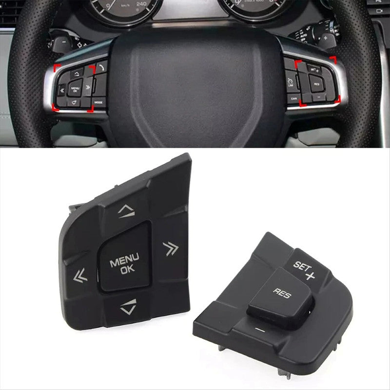 Car Craft Compatible With Jaguar Xf Xe F-pace 2015-2019 Land Range Rover Discovery Sports 2015-2019 Car Steering Wheel Switch Button Right Lr060813-q2