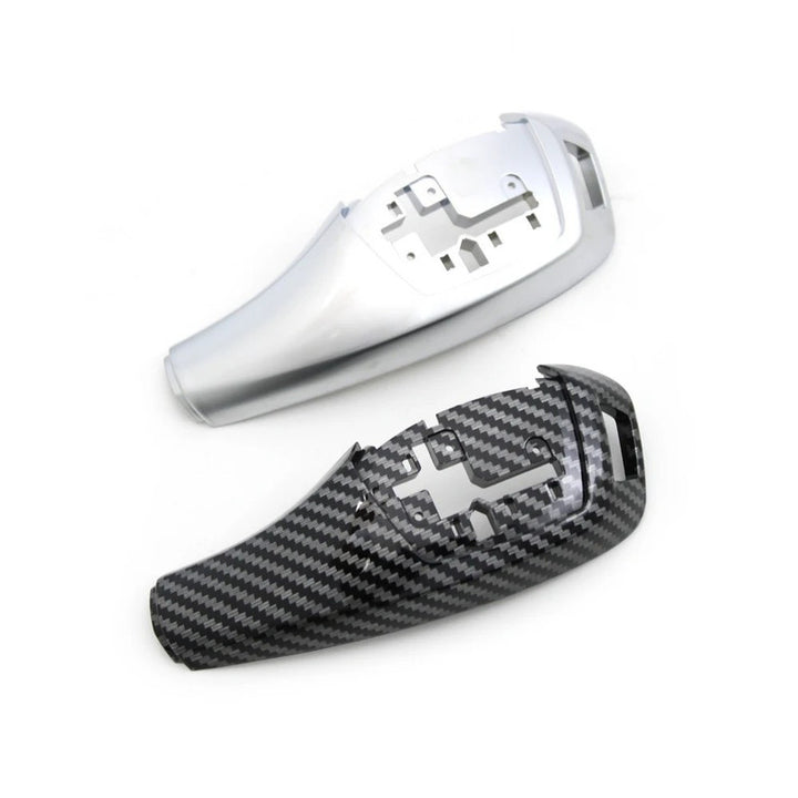 Car Craft Compatible With Bmw 5 Series E60 E61 2006-2011 6 Series E63 E64 2006-2010 Car Automatic Gear Shifter Knob Selector Shift Lever Cover Carbon Fiber 61319155449-1-2 CC-7812