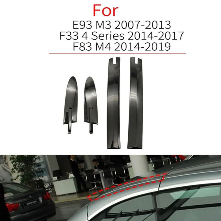 Car Craft Compatible With Bmw 3 Series E93 E92 2007-2013 4 Series F33 F83 F80 M3 M4 2014-2019 Car Hinge Covers Roof Convertible Trim Strip Accessory 54375a19aa4-t4 - CAR CRAFT INDIA