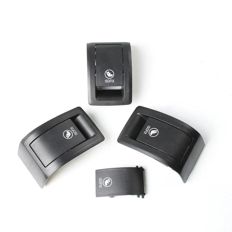 Car Craft Compatible With Bmw 3 Series G20 G28 2019-2025 Rear Bracket Child Seat Clip Rear Seat Buckle Isofix Cover Assembly 52207499571 Black CC-8940