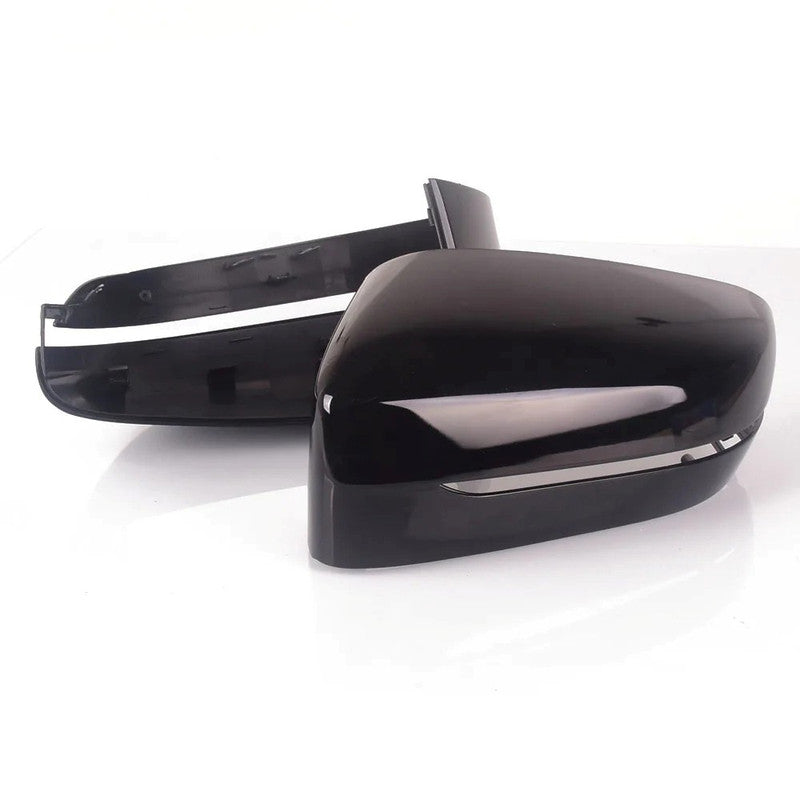 Car Craft Compatible With Bmw 3 Series G20 4 Series G22 5 Series G30 17-23 7 Series G12 16-23 8 Series G14 M3 M4 M5 M6 M7 Side Rear View Case Door Wing Cap Shell Housing Mirror Covers Glossy Black RO