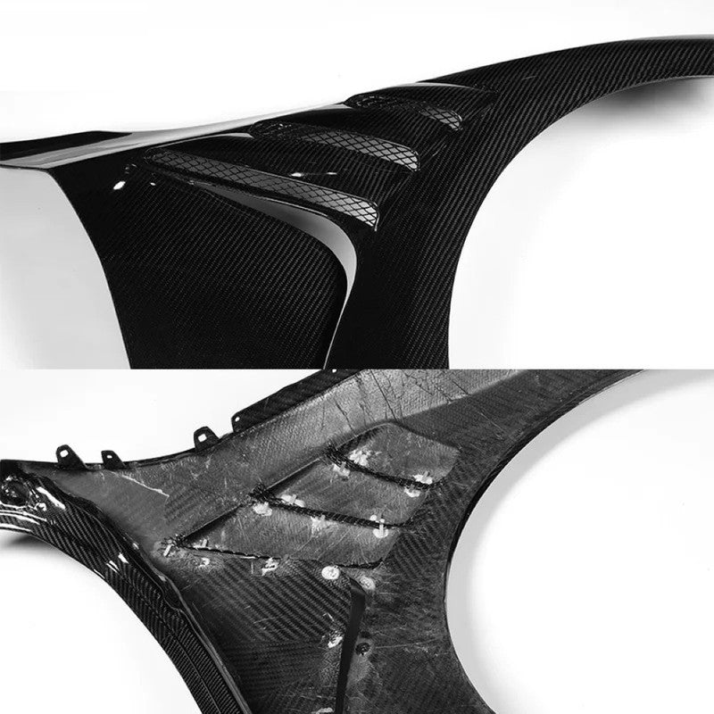 Car Craft Compatible With Bmw G82 G80 G81 M3 M4 Fenders 2021+ Real Carbon Fiber N Style Side Fender CC-8547