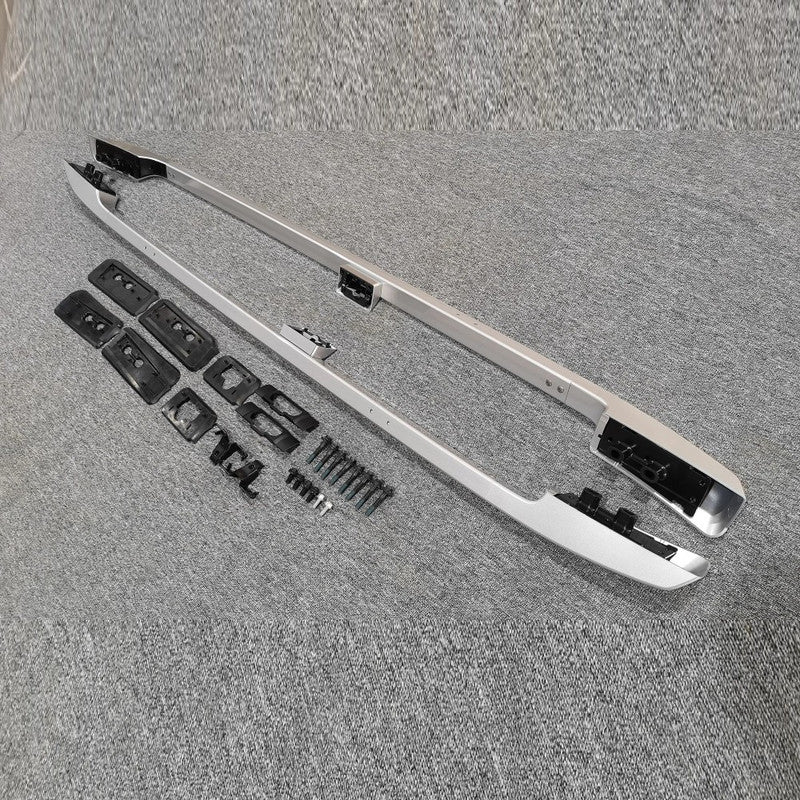 Car Craft Compatible With Toyota Land Cruiser Lc300 2022+ Roof Rail Rack Bar Ar-tyta-0148 Bl Black CC-8561 - CAR CRAFT INDIA