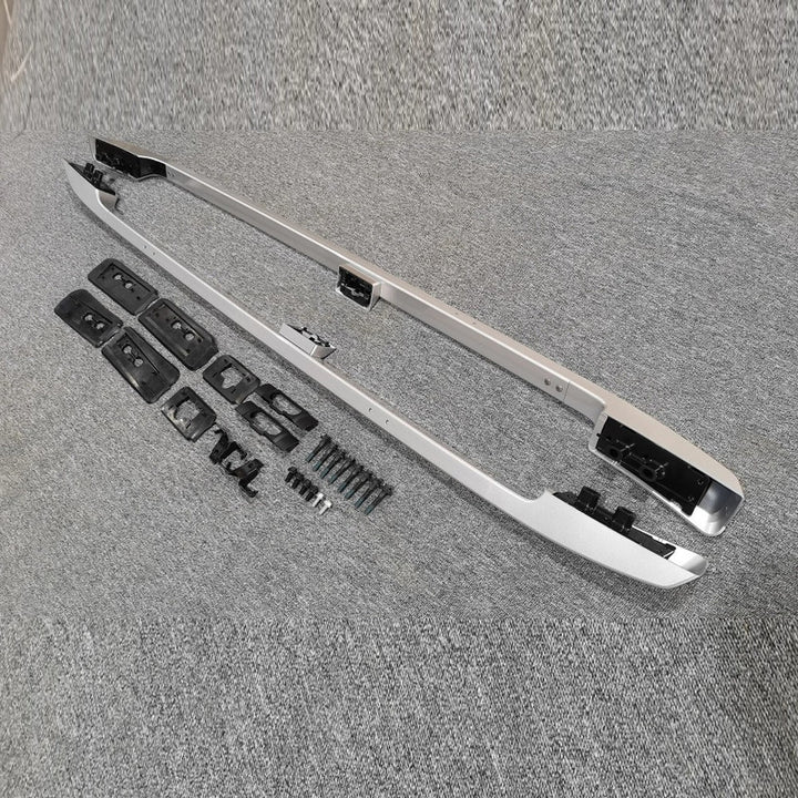 Car Craft Compatible With Toyota Land Cruiser Lc300 2022+ Roof Rail Rack Bar Ar-tyta-0148 Bl Black CC-8561 - CAR CRAFT INDIA