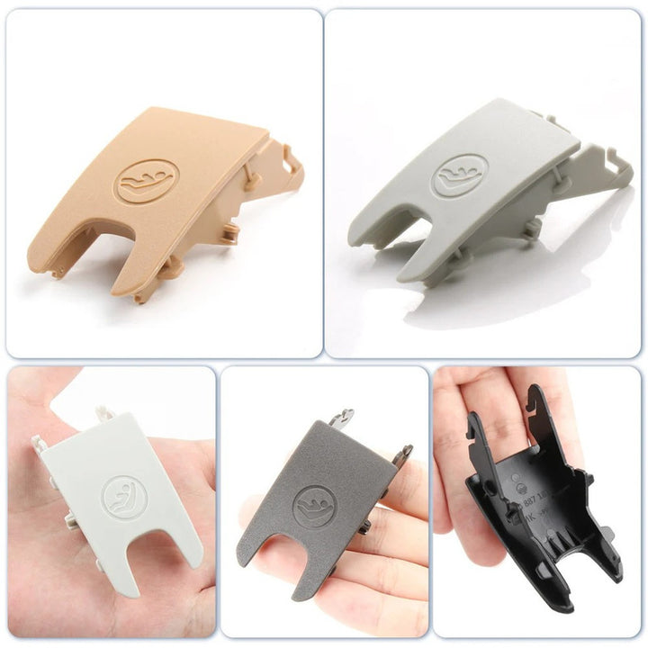 Car Craft Compatible With Porsche Macan 2014-2026 Rear Bracket Child Seat Clip Rear Seat Buckle Isofix Cover 95b8871874h0 Beige CC-8937