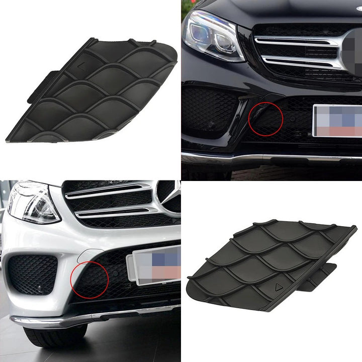 Car Craft Compatible With Mercedes Benz Gle W166 2016-2019 Amg Front Bumper Tow Hook Towing Tochan Trailer Cover 2928855722 Unpainted - CAR CRAFT INDIA