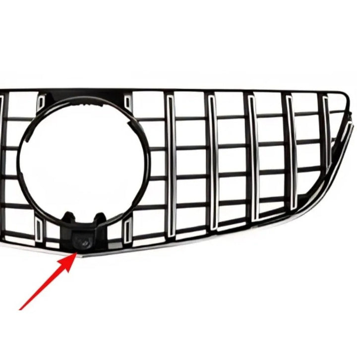 Car Craft Compatible With Mercedes Benz E Class Coupe W207 Lci 2014-2016 Car Front Racing Bumper Show Grille Gtr Black - CAR CRAFT INDIA
