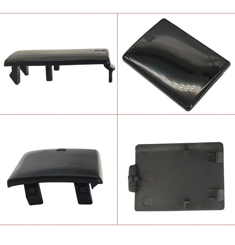 Car Craft Compatible With Mercedes Benz E Class W211 2003-2006 Front Bumper Tow Hook Towing Tochan Trailer Cover 2118850026 Unpainted - CAR CRAFT INDIA