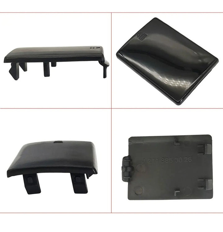 Car Craft Compatible With Mercedes Benz E Class W211 2003-2006 Front Bumper Tow Hook Towing Tochan Trailer Cover 2118850026 Unpainted - CAR CRAFT INDIA