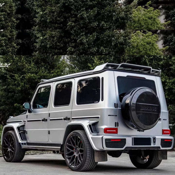 Car Craft Compatible With Mercedes Benz G Class G Wagon W464 2019-2024 Upgrade Facelift Convert To G63 G55 G500 Brabus Bbs Bodykit Bumper