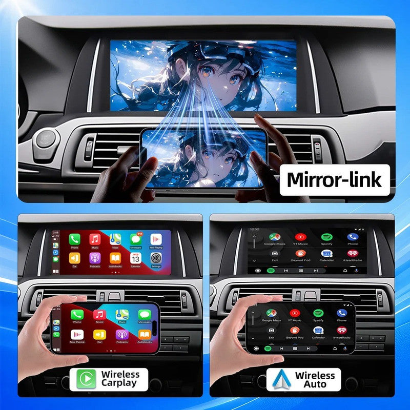 Car Craft Compatible With Bmw 5 Series F10 2010-2017 Android Multimedia Infotainment Player With Wireless Carplay And Android Auto 4+64gb Gb Nbt 10.20 Inch