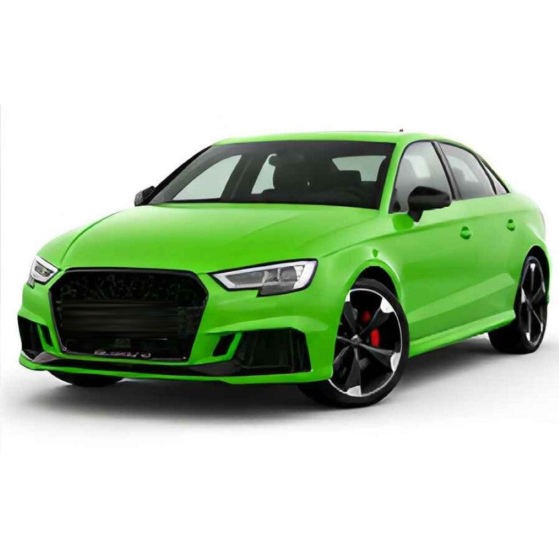 Car Craft Compatible With Audi A3 8v 2013-2016 Upgrade Facelift Convert To 2017 Style Rs3 Sport Bodykit Bumper Headlight Taillight Grill Diffuser Lip Trim Skirt Only For Car With Hid Xenon Light