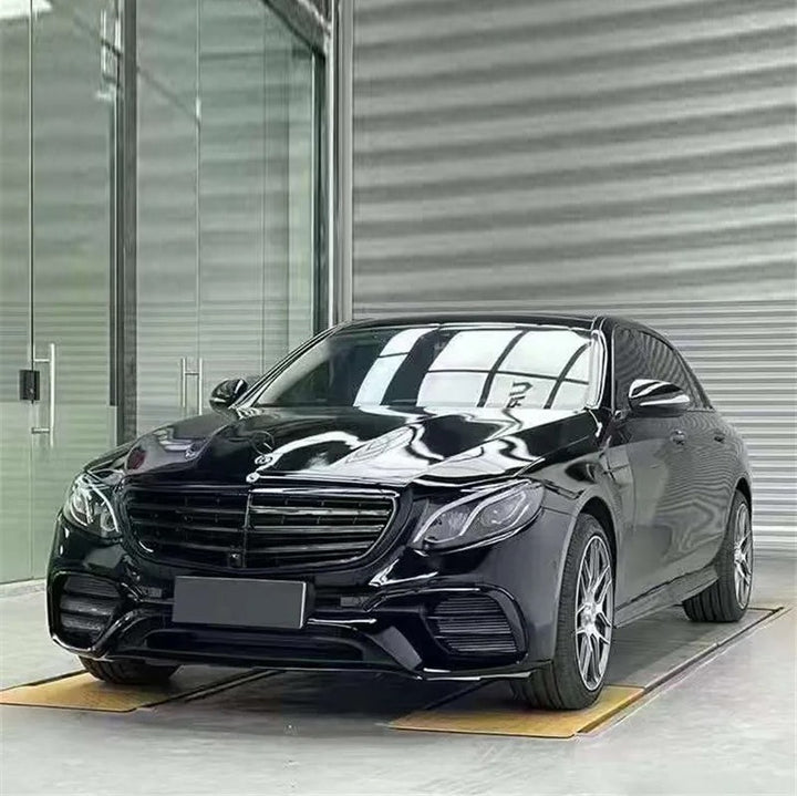 Car Craft Compatible With Mercedes Benz E Class W213 2016-2020 Upgrade Facelift Convert To Amg E63 Amg63 Bodykit Side Skirt Trim Running Board Gc W213-016