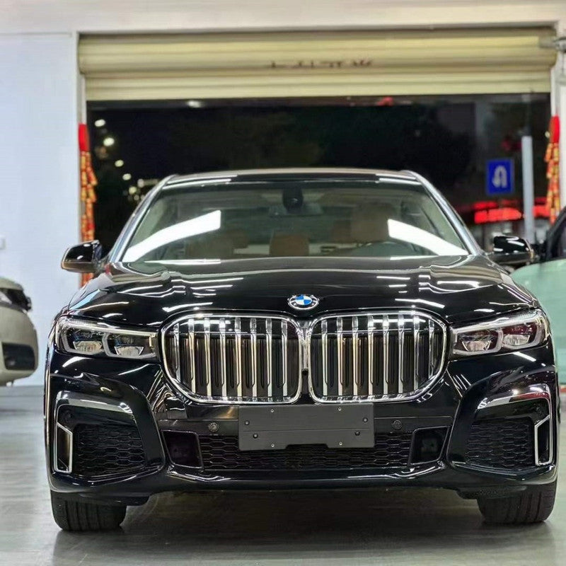 Car Craft Compatible With Bmw 7 Series F01 F02 2009-2014 Upgrade Facelift Convert To G12 Lci 2019-2024 M Sport Kit Bumper Grill Headlight Taillight Trunk Fender Spoiler Bodykit No Cut