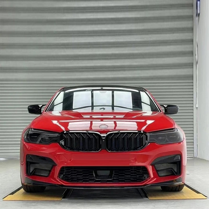 Car Craft Compatible With Bmw 5 Series G30 G38 F90 2018-2020 Upgrade Facelift Convert To 2021-2023 M5 M Sport Pre Lci To Lci Front Bumper Bodykit Assembly G30/38-023