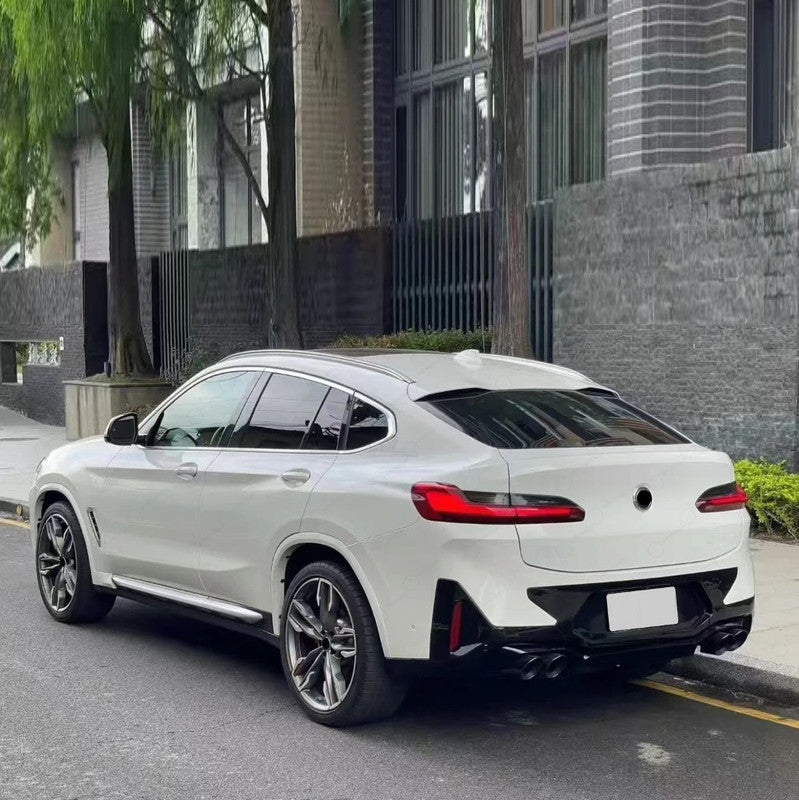 Car Craft Compatible With Bmw X4 G02 Lci 2022-2026 Upgrade Convert To M Sport M Performance X4m F98 Bodykit Body Kit Front Rear Bumper Splitter Grill Lip Diffuser Exhaust Pipe Tip Wheel Arch Trim Cover Gc G02 015