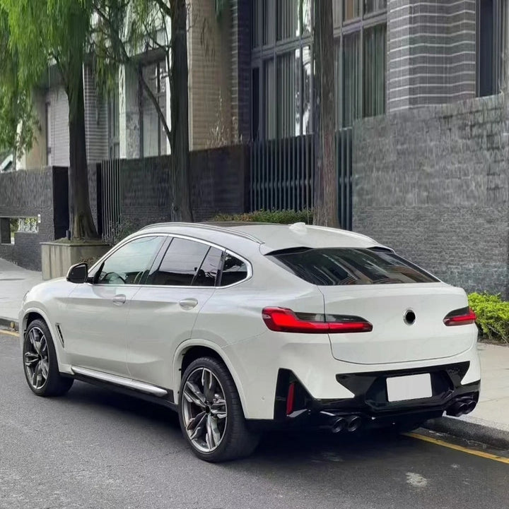 Car Craft Compatible With Bmw X4 G02 Lci 2022-2026 Upgrade Convert To M Sport M Performance X4m F98 Bodykit Body Kit Front Rear Bumper Splitter Grill Lip Diffuser Exhaust Pipe Tip Wheel Arch Trim Cover Gc G02 015
