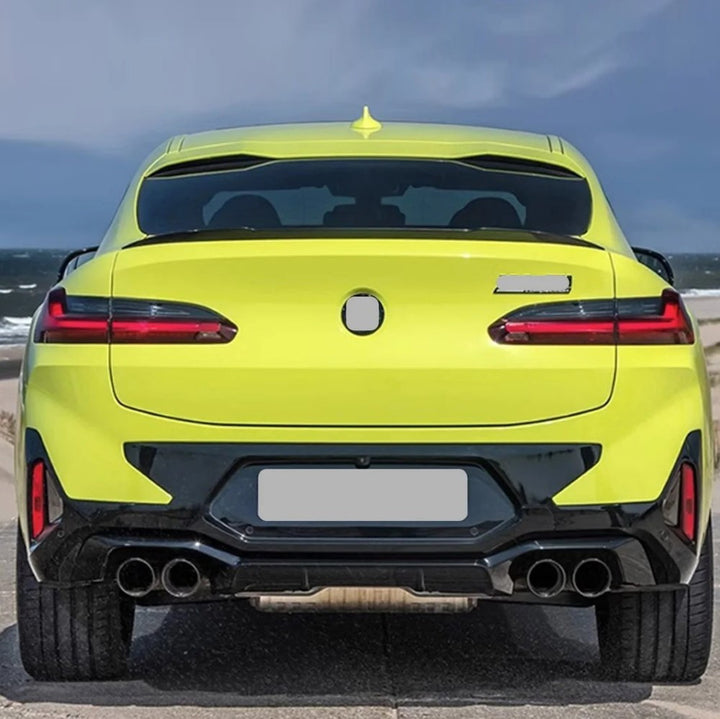 Car Craft Compatible With Bmw X4 G02 Lci 2022-2026 Upgrade Convert To M Sport M Performance X4m F98 Bodykit Body Kit Front Bumper Splitter Grill Lip Diffuser Exhaust Pipe Tip Gc G02 014