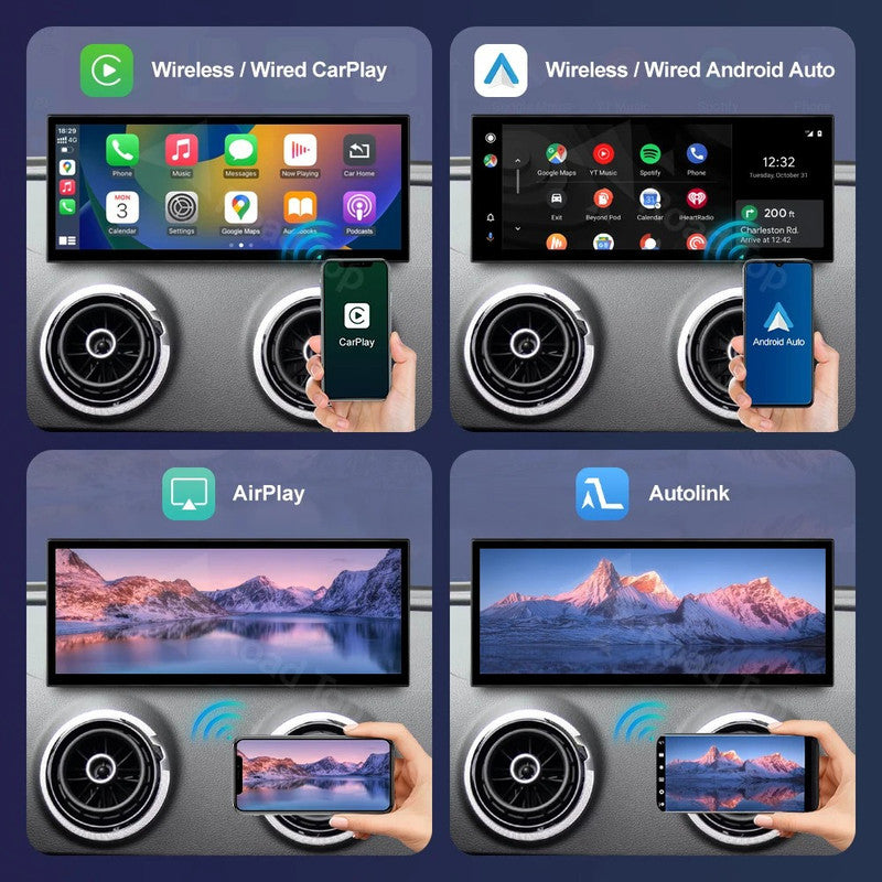 Car Craft Compatible With Audi A3 S3 2013-2020 Android Multimedia Infotainment Touchscreen Dvd Player Wireless Carplay Android Auto 4gb +64gb 12.5 Inch - CAR CRAFT INDIA