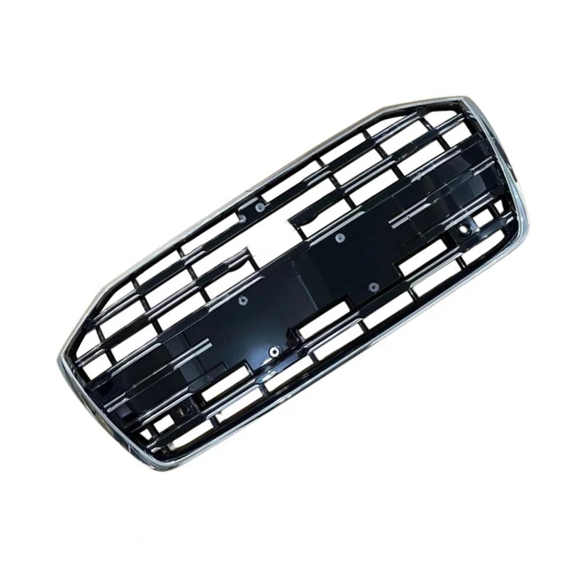 Car Craft Compatible With Audi A6 S6 Rs6 C8 2019-2023 Front Rs6 Sport Bumper Upgraded Show Grill Mesh Rsu Silver Chrome Outer And Trim - CAR CRAFT INDIA