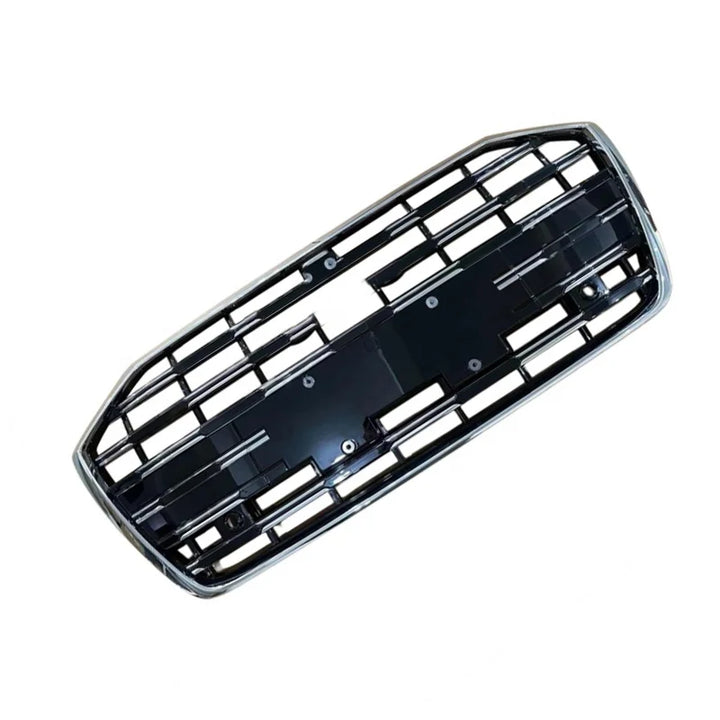 Car Craft Compatible With Audi A6 S6 Rs6 C8 2019-2023 Front Rs6 Sport Bumper Upgraded Show Grill Mesh Rsu Silver Chrome Outer And Trim - CAR CRAFT INDIA