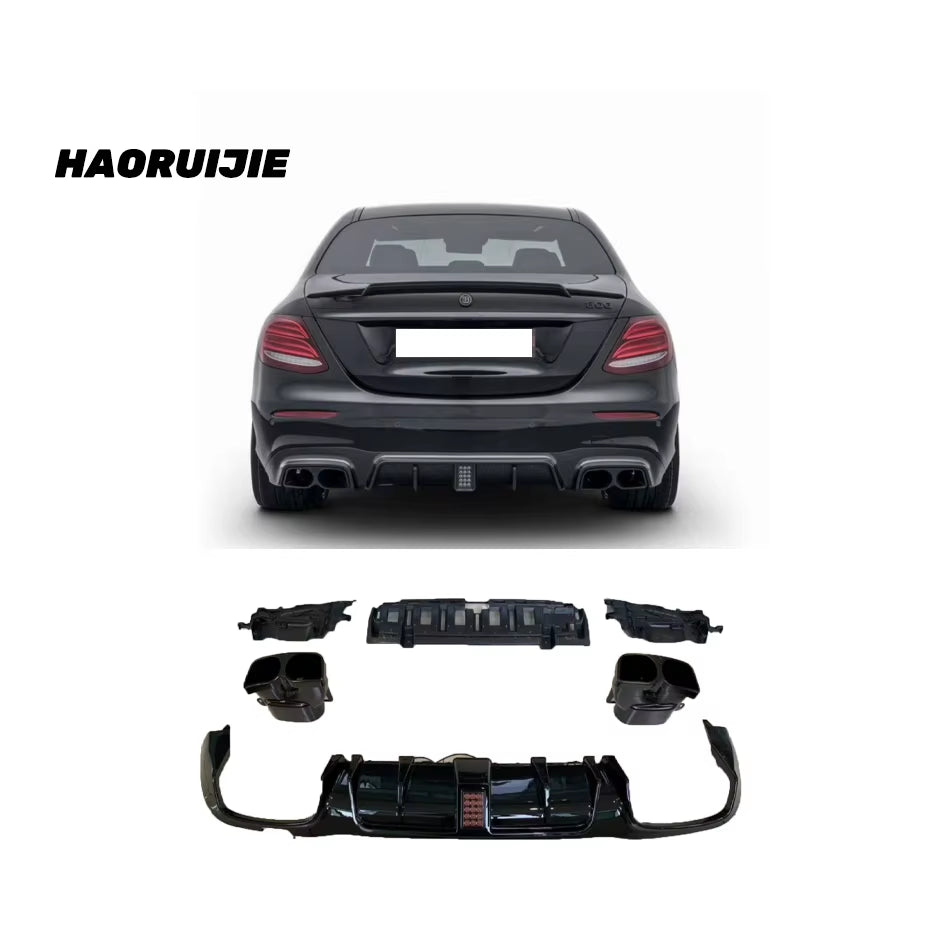 Auto Spare Parts Car  Body Kit for Benz W213 E-Ciass Diffuser Tips Car Bumper Car Tuning Accessory