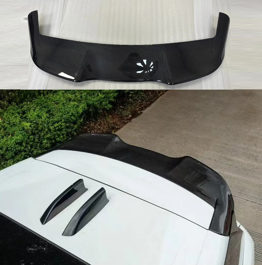 Car Craft Compatible With RRS RR Range Rover Land Rover Sports 2022+ L461 Rear Roof Wing Lip Spoiler Glossy Black AR-Land-009 CC-3604 - CAR CRAFT INDIA
