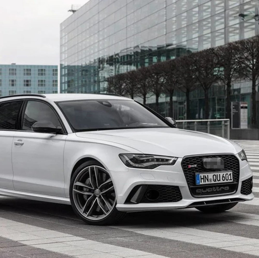 Car Craft Compatible With Audi A6 2016-2018 Upgrade Facelift Convert To Rs6 Bodykit Bumper Grill Fog Gril Trim Skirt Rsu
