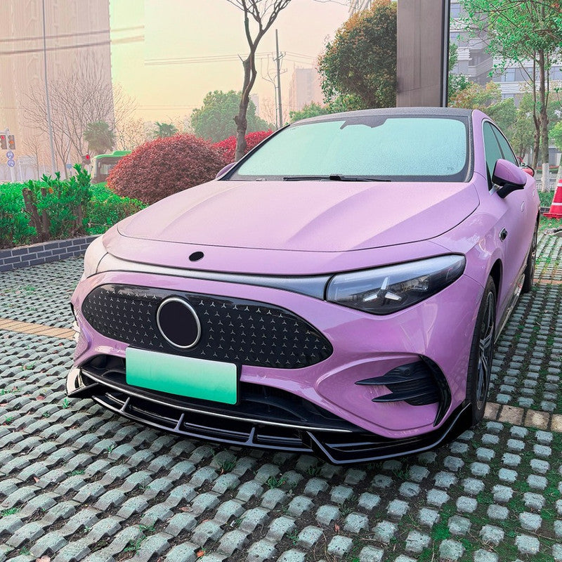 Car Craft Compatible With Mercedes Benz Cla C174 C178 2026+ Amg Line Front Bumper Lip  Splitter Skirt Trim Zst-1540 Gb Glossy Black CC-10944