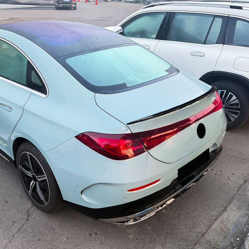 Car Craft Compatible With Mercedes Benz Cla C174 C178 2026+ Amg Line Rear Trunk Wing Boot Lip Roof Spoiler  Zst-1564 Cf Carbon Fiber Look Black CC-10949