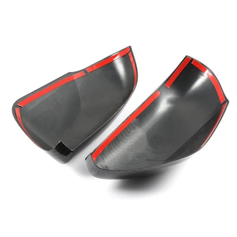 Car Craft Compatible With Toyota Camry 2018‑2025 Le Se Xle Xse Side Rear View Case Wing Cap Shell Housing Mirror Covers 3m Tape Pasting Style Glossy Black Model B CC-11526