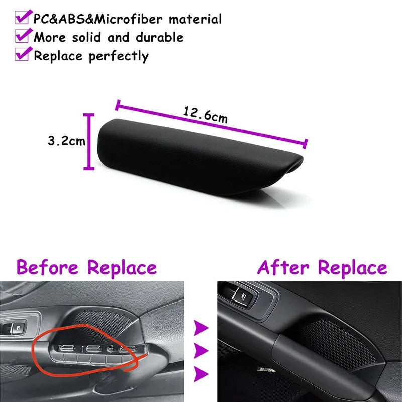 Car Craft Compatible With Porsche Cayman Boxster 981 2013-2016 718 982 2017-2023 911 991 2012-2018 Car Interior Inner Door Handle Cover Trim Luxor Beige Right 981555534004h0-c - CAR CRAFT INDIA