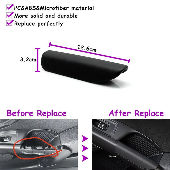 Car Craft Compatible With Porsche Cayman Boxster 981 2013-2016 718 982 2017-2023 911 991 2012-2018 Car Interior Inner Door Handle Cover Trim Luxor Beige Right 981555534004h0-c - CAR CRAFT INDIA