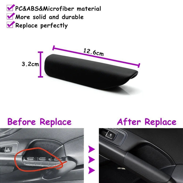 Car Craft Compatible With Porsche Cayman Boxster 981 2013-2016 718 982 2017-2023 911 991 2012-2018 Car Interior Inner Door Handle Cover Trim Black Left 98155590300dk4-c - CAR CRAFT INDIA