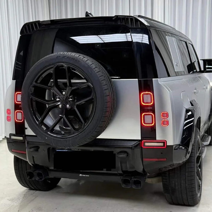 Car Craft Compatible With Land Range Rover Defender 90 110 130 L663 2026 Upgrade Rear Tail Light Lamp Taillight Taillamp Smoke - CAR CRAFT INDIA