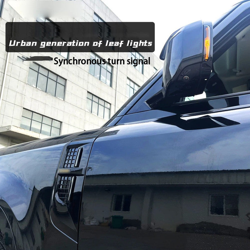 Car Craft Compatible With Range Land Rover Defender L663 2020-2025 90 110 130 Upgrade Convertion Bodykit Urban U Style Side Fender Vent Grill Cover