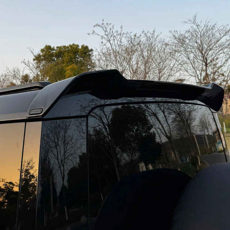 Car Craft Compatible With Range Land Rover Defender L663 2020-2025 90 110 130 Upgrade Convertion Bodykit Urban U Style Rear Roof Wing Boot Lip Spoiler - CAR CRAFT INDIA