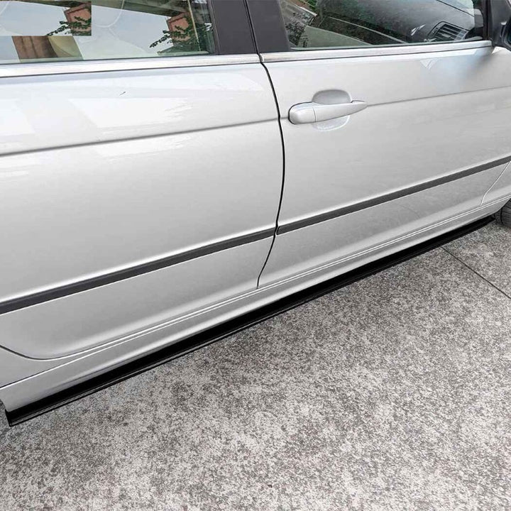 Car Craft Compatible With Bmw 3 Series E46 Sport 1998-2005 Car Side Skirts Splitter Running Board Trim Zst-1439 Gb Glossy Black - CAR CRAFT INDIA