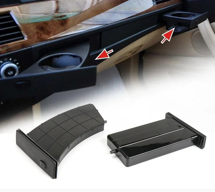 Car Craft Compatible With Bmw E60 2003-2009 Car Front Cup Drink Holder Rack Tray 51459125626-gc Right Lhd Usa CC-9051