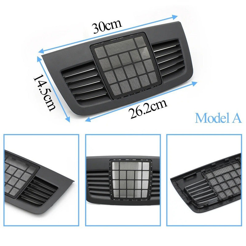 Car Craft Compatible With Bmw 3 Series E90 E91 E92 E93 2004-2012 Car Interior Front Dashboard Audio Loudspeaker Cover Grille Panel Trim Replacement Middle Centre 51457123749 Model A - CAR CRAFT INDIA