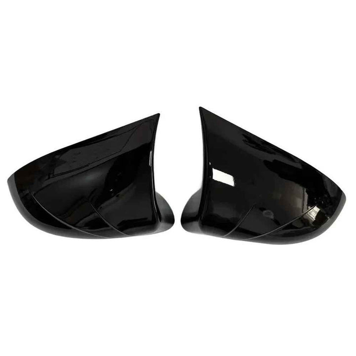 Car Craft Compatible With Lexus Es 2018-2023 Side Rear View Case Wing Cap Shell Housing Mirror Covers 3m Tape Pasting Style Glossy Black Glossy Black