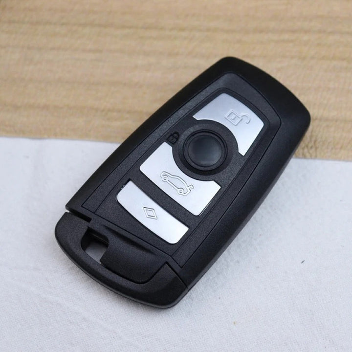 Car Craft Compatible With Bmw 1 2 3 4 5 6 7 X1 X3 X4 X5 X6 X7 Z4 Series Upgrade Key Cover Case To New Style Car Key Cover Shell With Blade 4 Button Black Bmw-ks- 34 Black