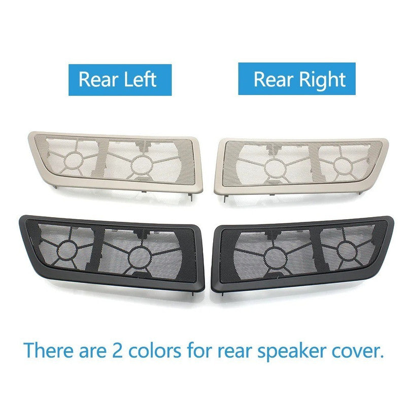 Car Craft Compatible With Bmw 7 Series F01 F02 2009-2014 Car Interior Door Speaker Loudspeaker Grill Cover Horn Sound Audio Speaker Grille Panel 51429169060 Black Rear Right - CAR CRAFT INDIA