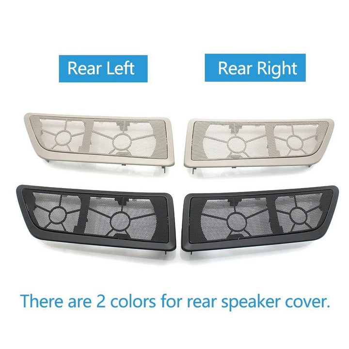 Car Craft Compatible With Bmw 7 Series F01 F02 2009-2014 Car Interior Door Speaker Loudspeaker Grill Cover Horn Sound Audio Speaker Grille Panel 51429169060 Black Rear Right - CAR CRAFT INDIA