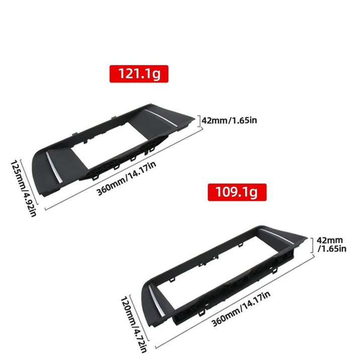 Car Craft Compatible With Bmw 5 Series F10 F18 Id4 Infotainment Display Screen Player Radio Frame Trim Lcd Cover Panel 65509301373 6.25 Inch CC-9022