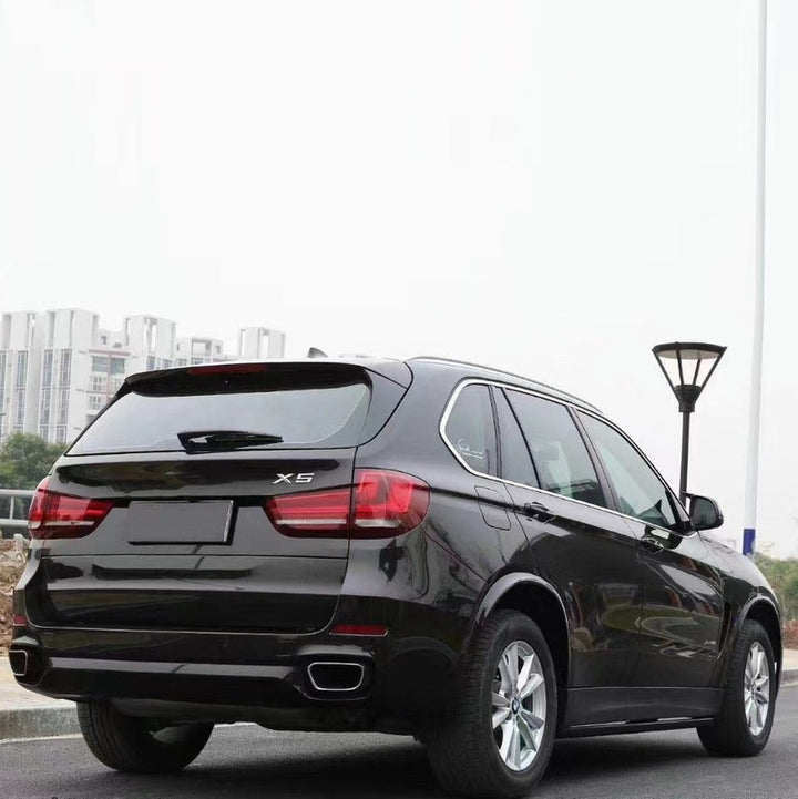 Car Craft Compatible With Bmw X5 F15 Upgrade Convert To M Sport M Performance M Tech Mt Bodykit Body Kit Front Rear Bumper Front After Lip Diffuser Skirt Splitter Exhaust Tip Pipe Wheel Arch Gc F15 009