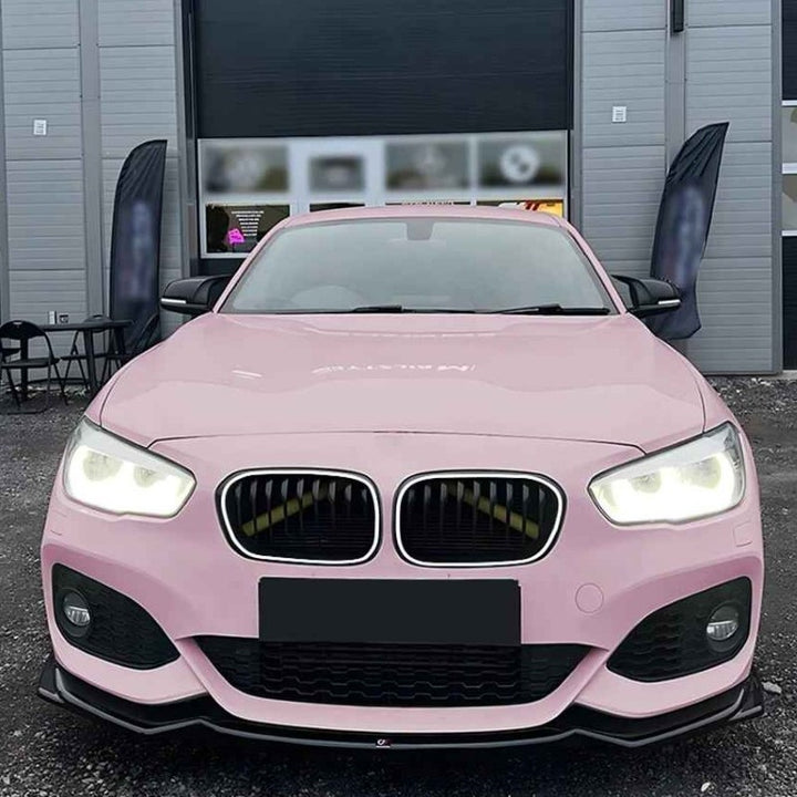 Car Craft Compatible With Bmw 1 Series F20 Lci 2015-2019 Front Bumper Illuminated Led Light Show Mesh Grill Three Colour Zst-1328 Dual Led Three Colour - CAR CRAFT INDIA