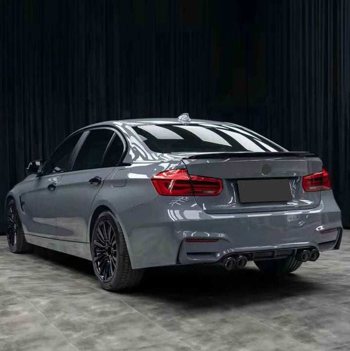 Car Craft Compatible With Bmw 3 Series F30 2012-2018 Rear Bumper After Rear Lip Diffuser F80 M3 Style - CAR CRAFT INDIA