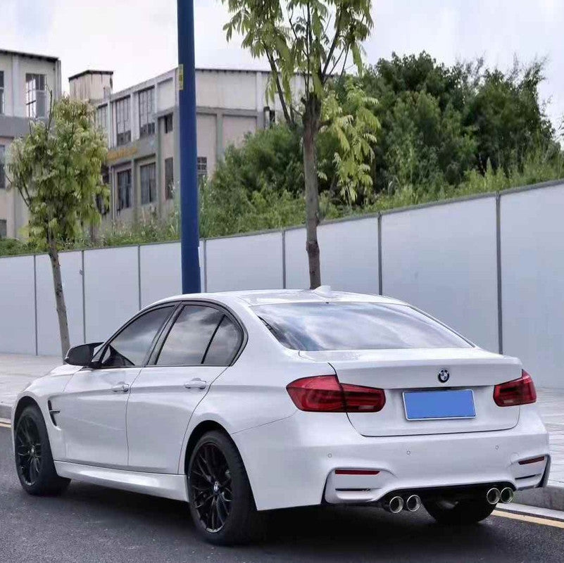 Car Craft Compatible With Bmw 3 Series F30 2012-2018 Upgrade Convert To M Sport M3 Bodykit Front Rear Bumper Hood Bonnet Grill Mirror Cover Spoiler Splitter Diffuser Front Rear Lip Fender Side Skirts - CAR CRAFT INDIA